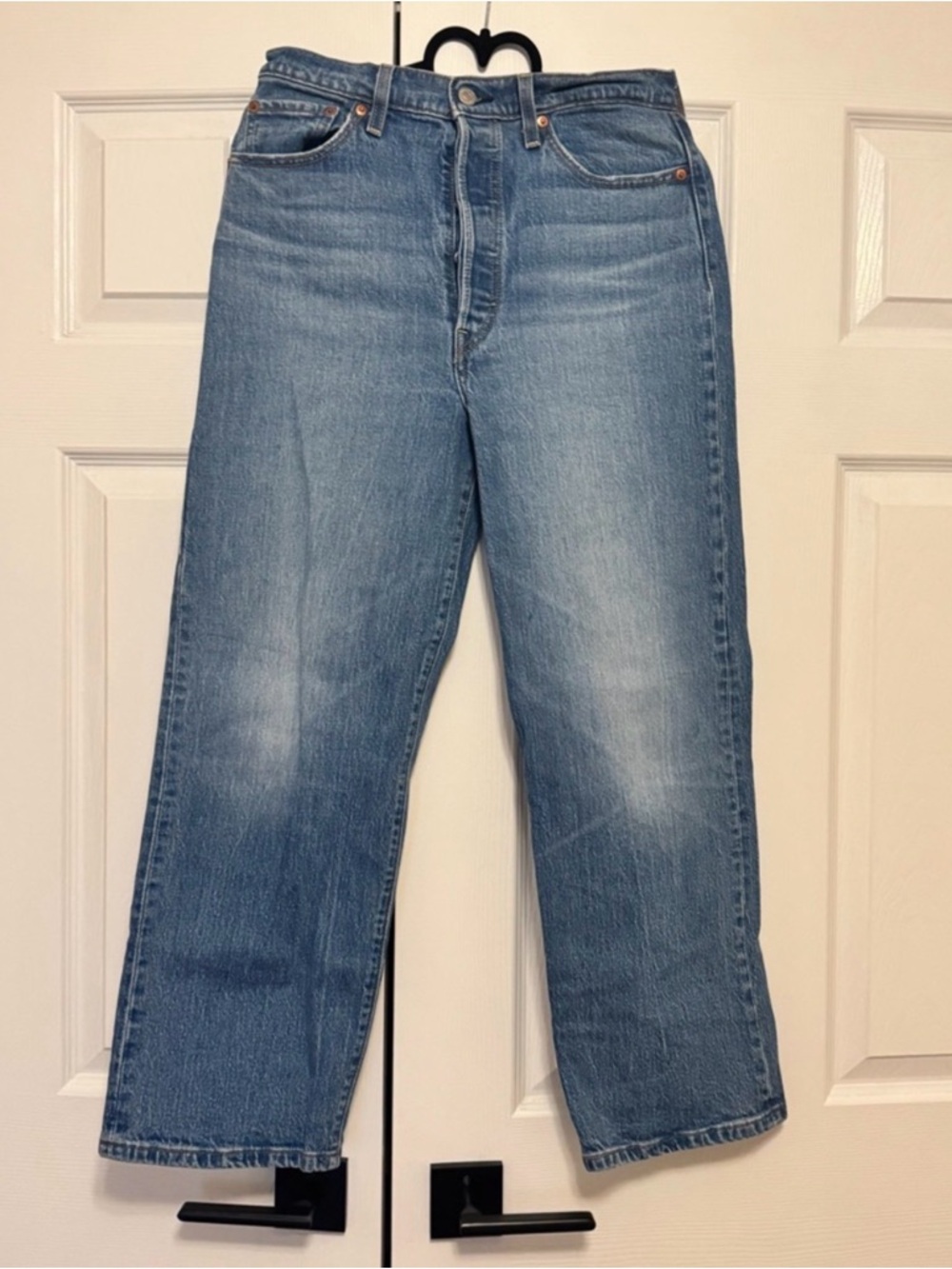 Levi's Women's Light Blue Straight-Leg Jeans